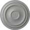 Ekena Millwork Traditional Ceiling Medallion (Fits Canopies up to 5 1/2"), 24 3/8"OD x 1 1/2"P, Primed White CM24TR - alternate 1